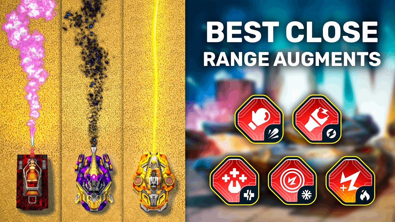 Tanki Online - Best Close Range Augments | Montage
