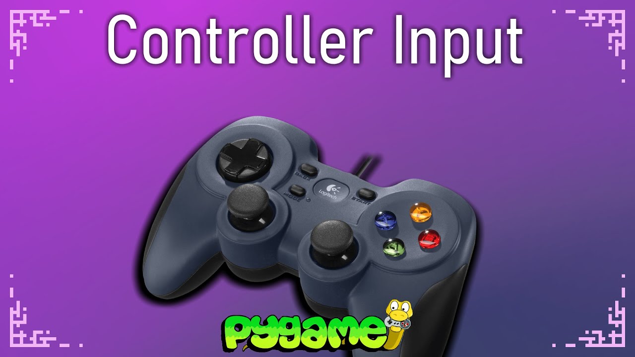 Ввод контроллера — Учебное пособие по Pygame