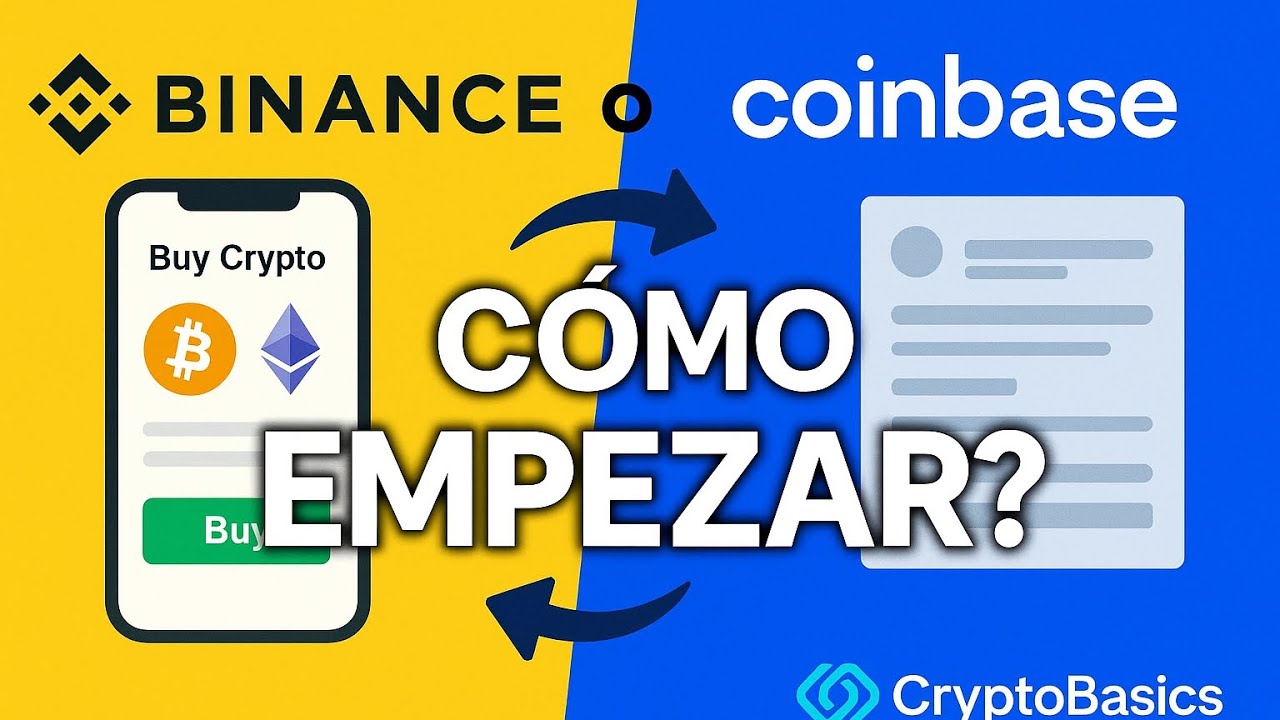 C&oacute;mo usar Binance y Coinbase | Gu&iacute;a para Principiantes 2025