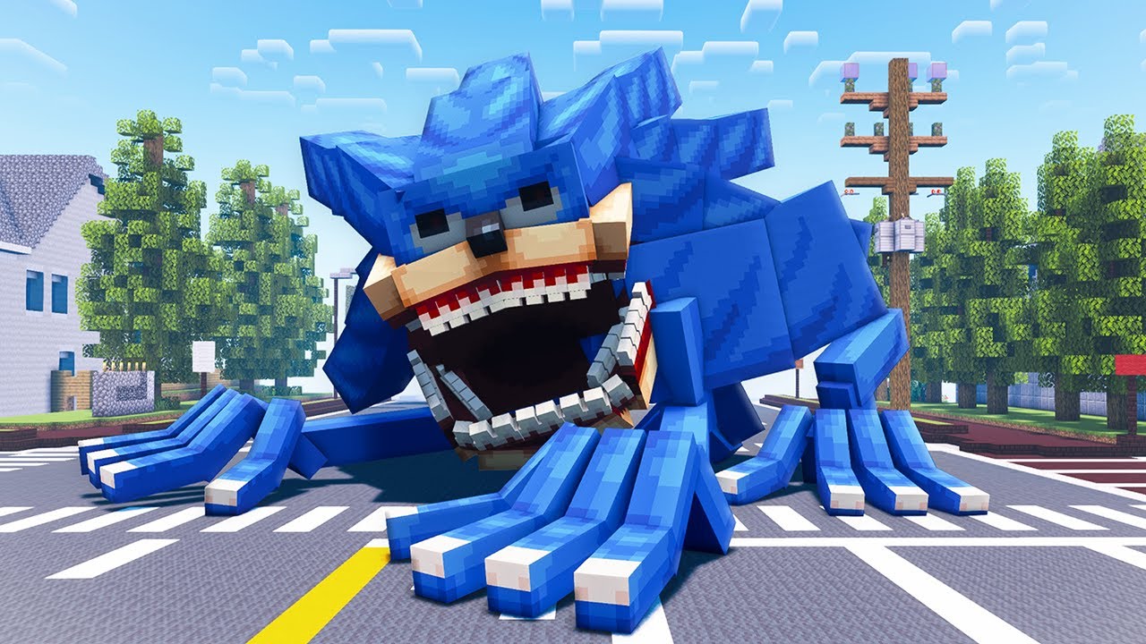 SHIN SONIC TAPE ATACOU NO MINECRAFT!!