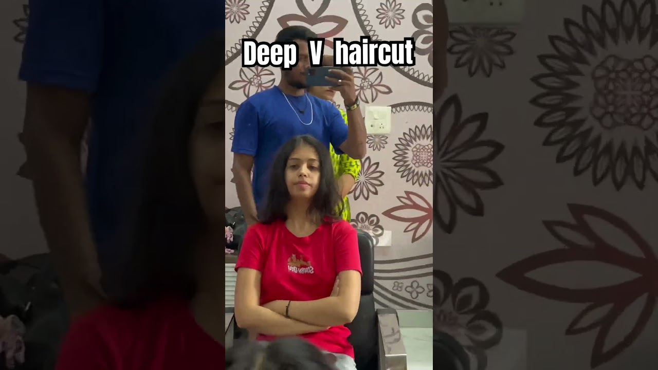 #V #shape #cutting #hairstyle v #cut # hairstyle #for #wavy #hair v shape #haircut #step #by #step t