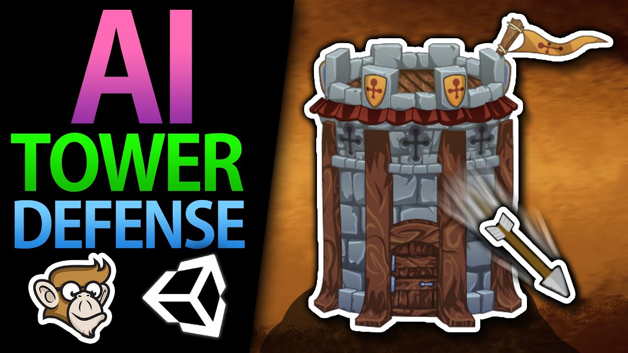 Simple Tower Defense AI in Unity (Place Towers, Fire Projectiles)
