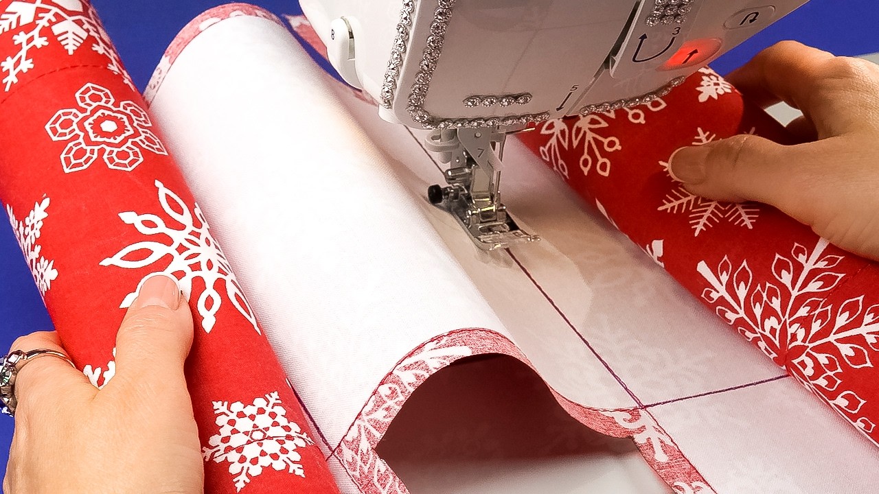 ⭐ Stop Buying Gift Bags. Amazing Sewing Trick for Reversible Gift Bags (Part #129)