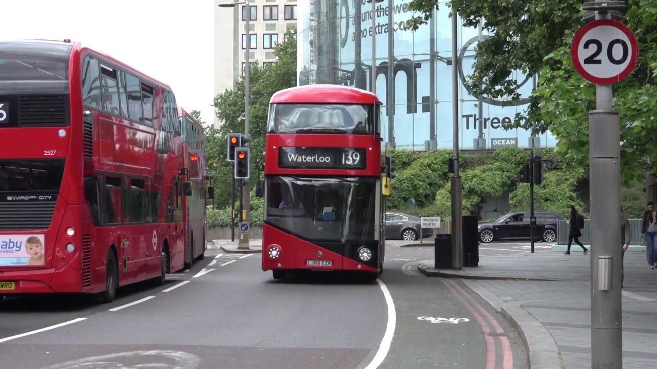 Londons Buses at Waterloo 21st May 2017