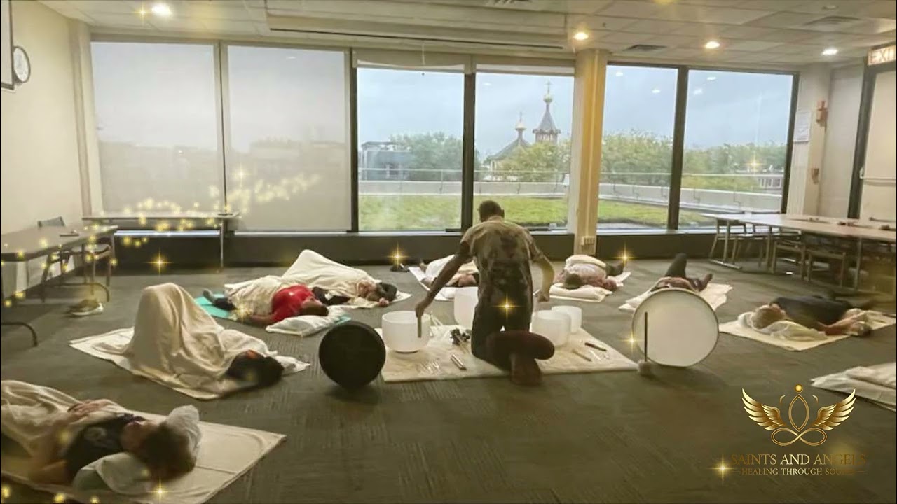 30 Minute Group Sound Healing Session • Deep Relaxation & Energy Reset | Saints and Angels