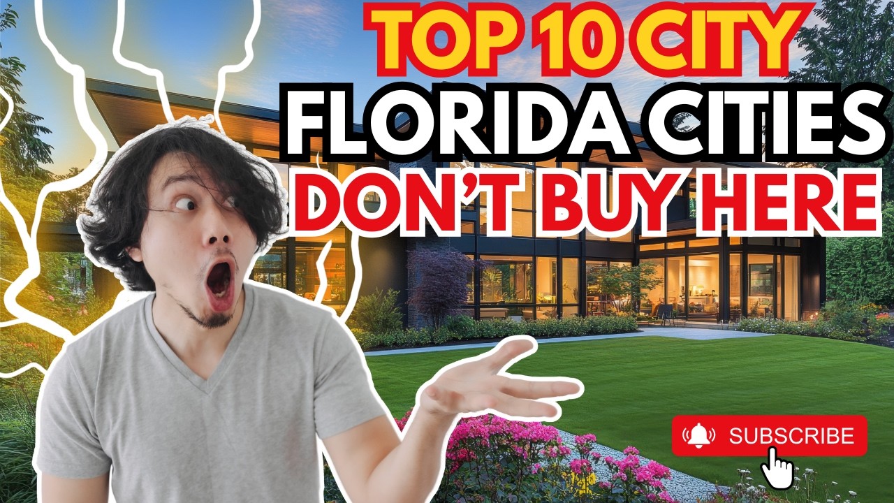 10 Worst Cities to Buy a Home in Florida 2026 | Housing Crash Warning ⚠️