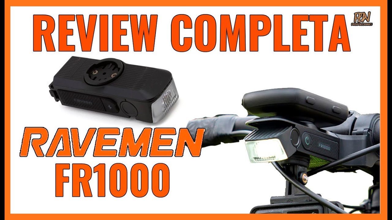 RAVEMEN FR1000 - UN FOCO APILABLE Y MUY POTENTE PARA LA NOCHE
