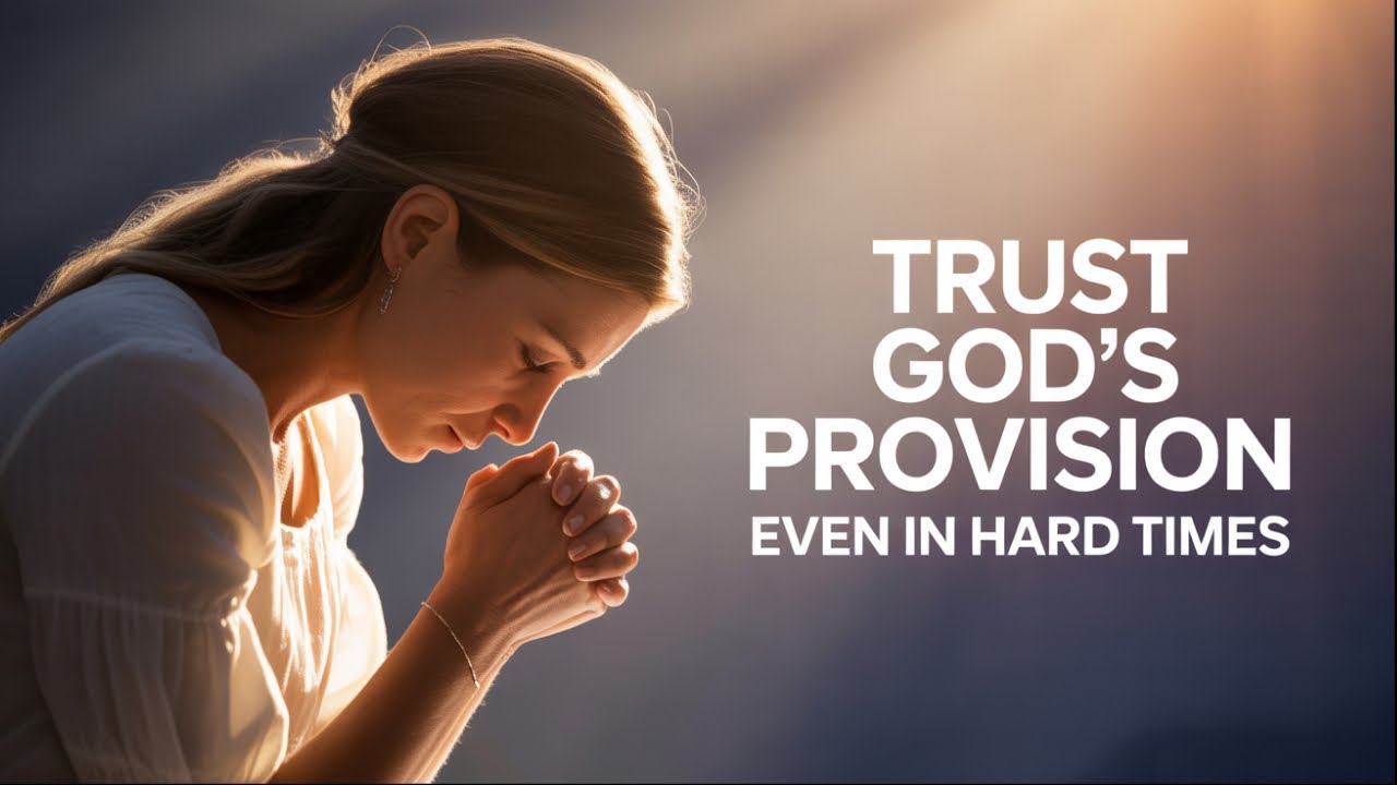 Trust God's Provision Even in Hard Times | Daily prayer