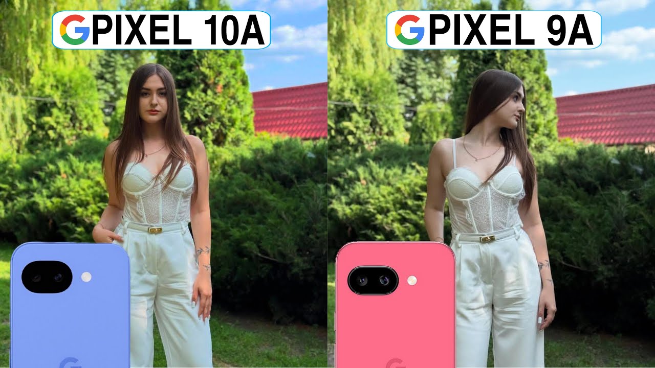 Сравнение характеристик камер Google Pixel 10A и Google Pixel 9A