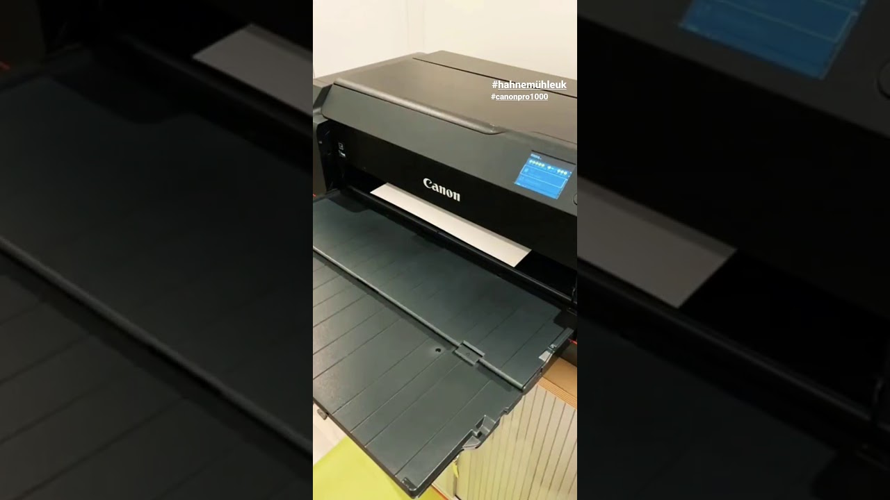 Hahnem&uuml;hle photo rag paper & Canon Pro 1000 - timelapse