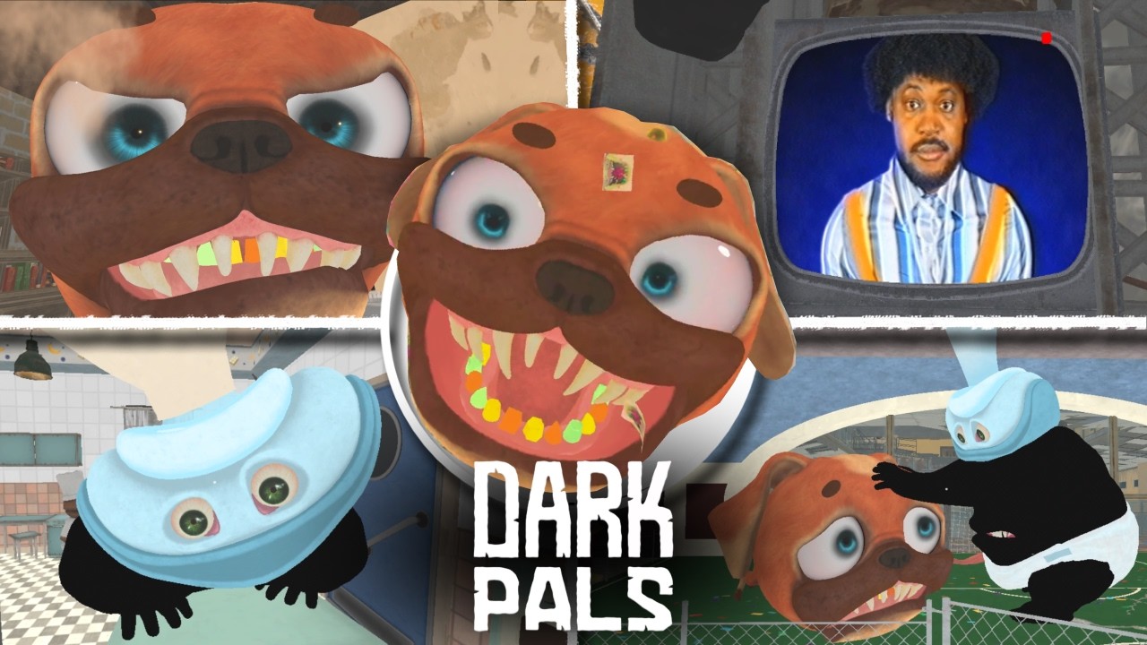 Dark Pals: The 1st Floor - All Bosses Behind The Scenes (Full Bright Mode)