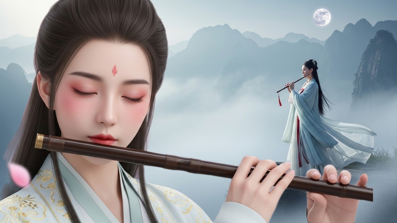 Traditional Chinese Music |  Zen Music Flute & Guzheng for Healing, Deep Stress Relief, Mindful Calm