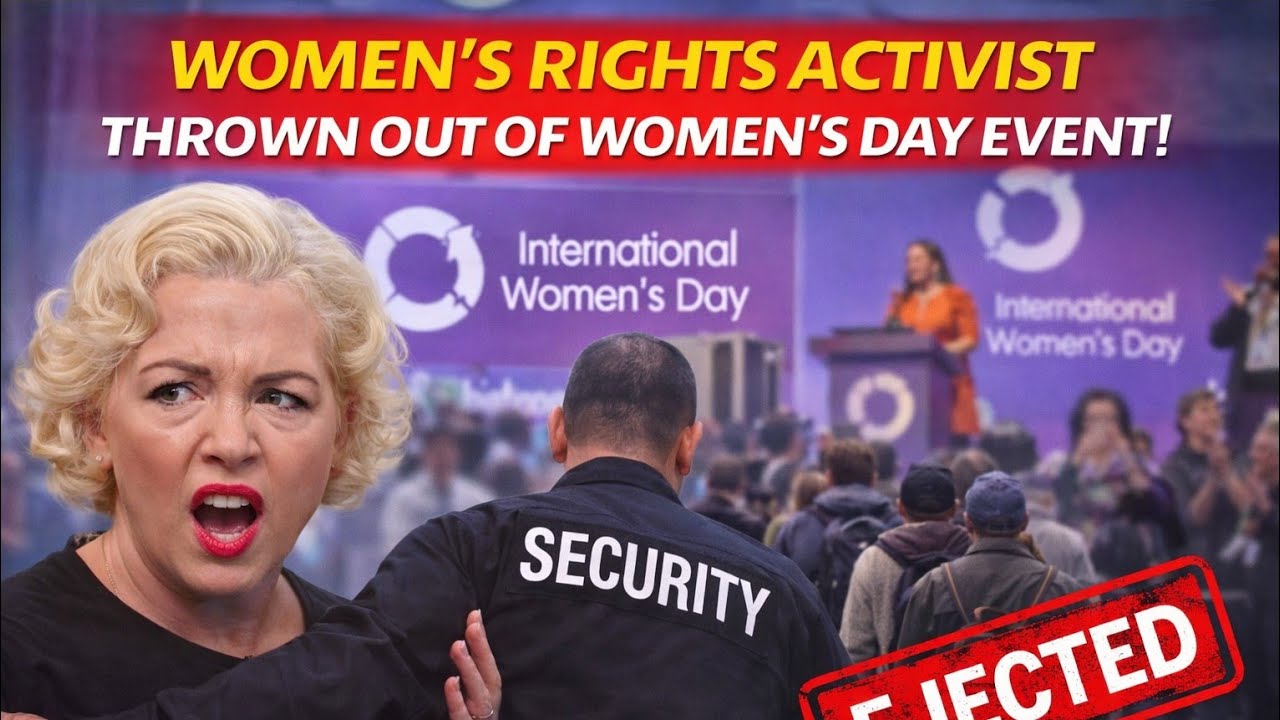 Women Thrown Out From International Women's Day Event!