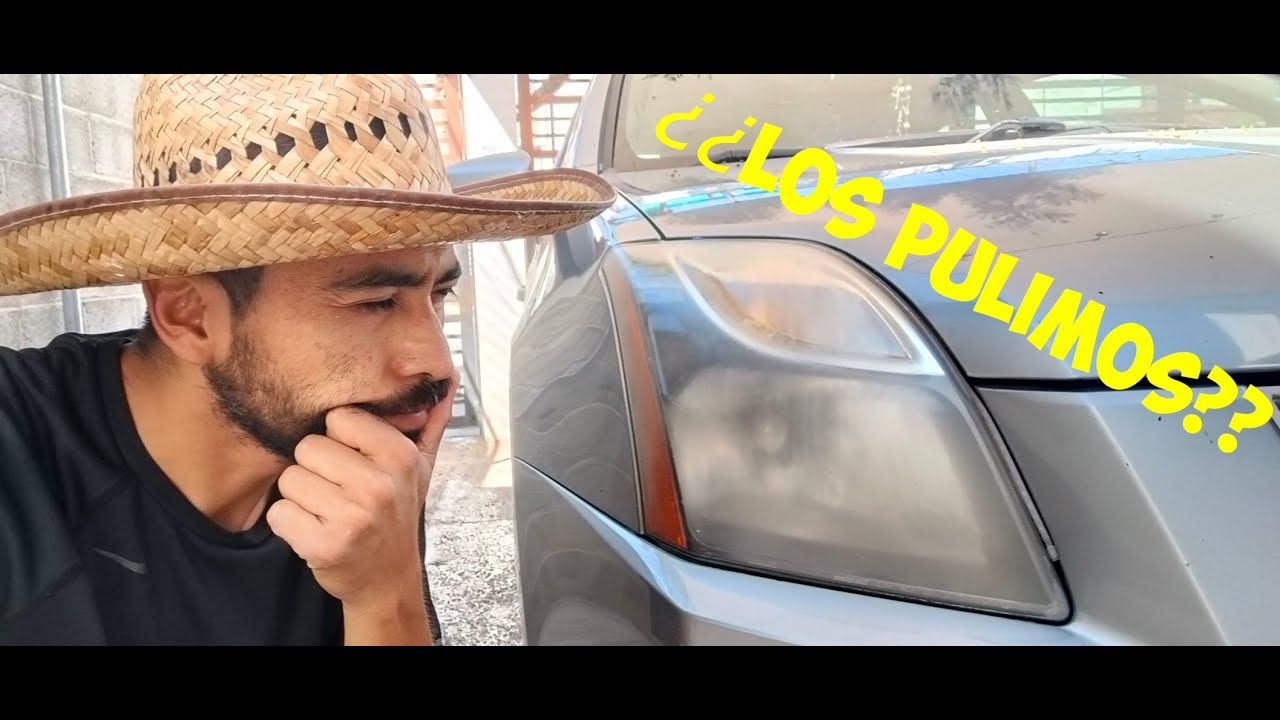 Le pulimos los faros al SENTRA!!!!!