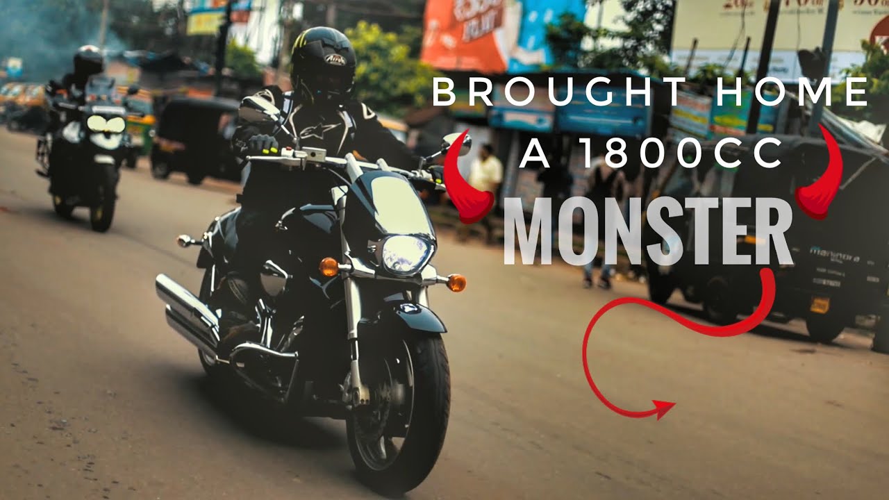 BROUGHT HOME A 1800CC MONSTER | SUZUKI INTRUDER M1800R