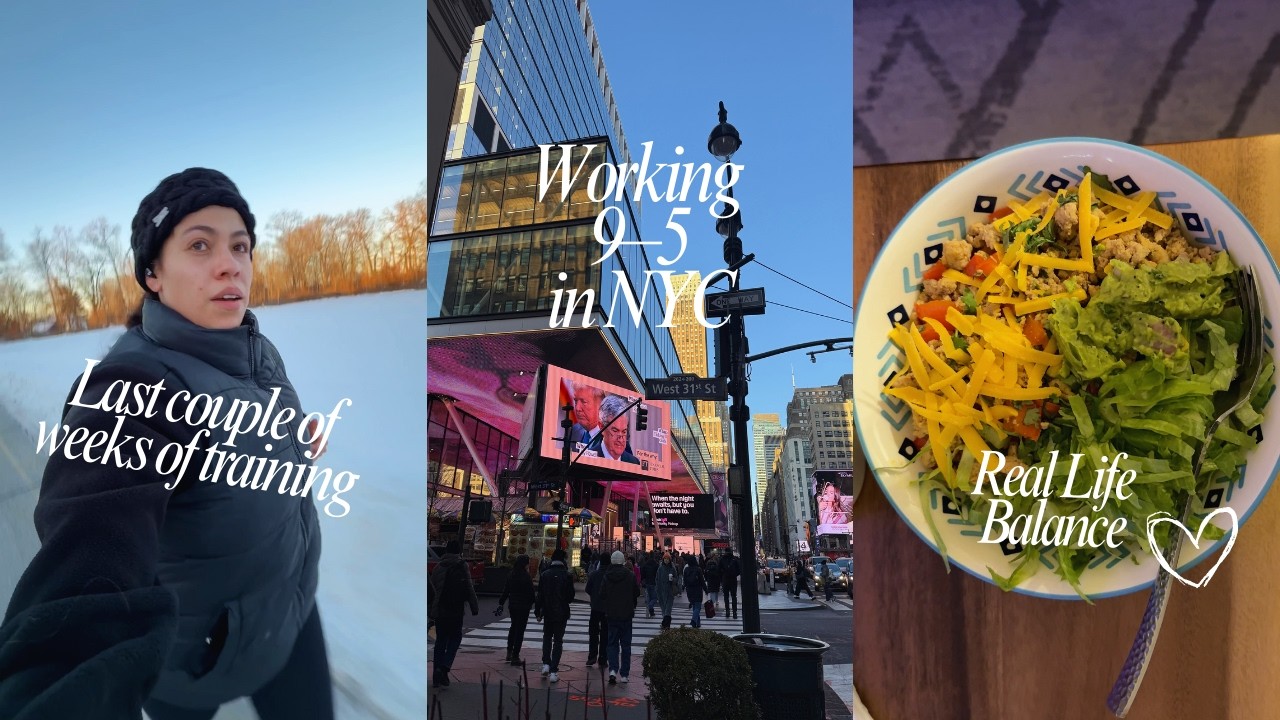 january training 💙 daily nutrition and workouts while working a 9–5