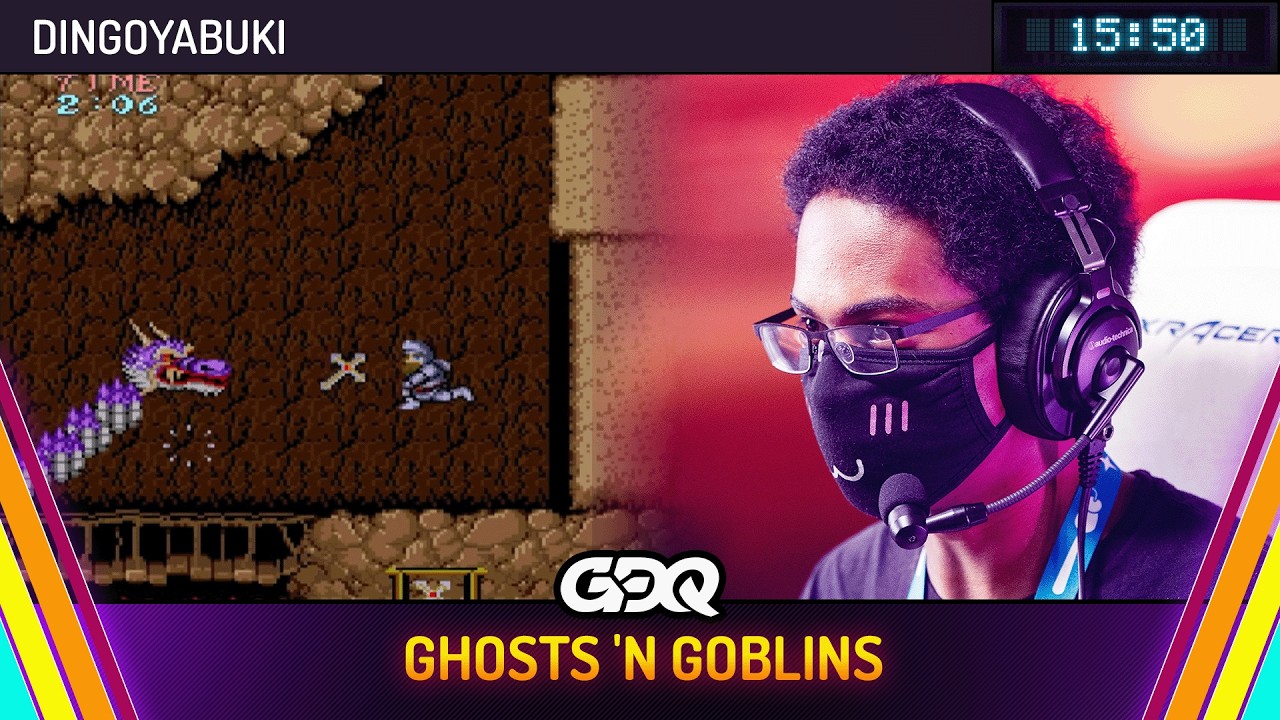 Ghosts 'n Goblins by DingoYabuki in 15:50 - Summer Games Done Quick 2026