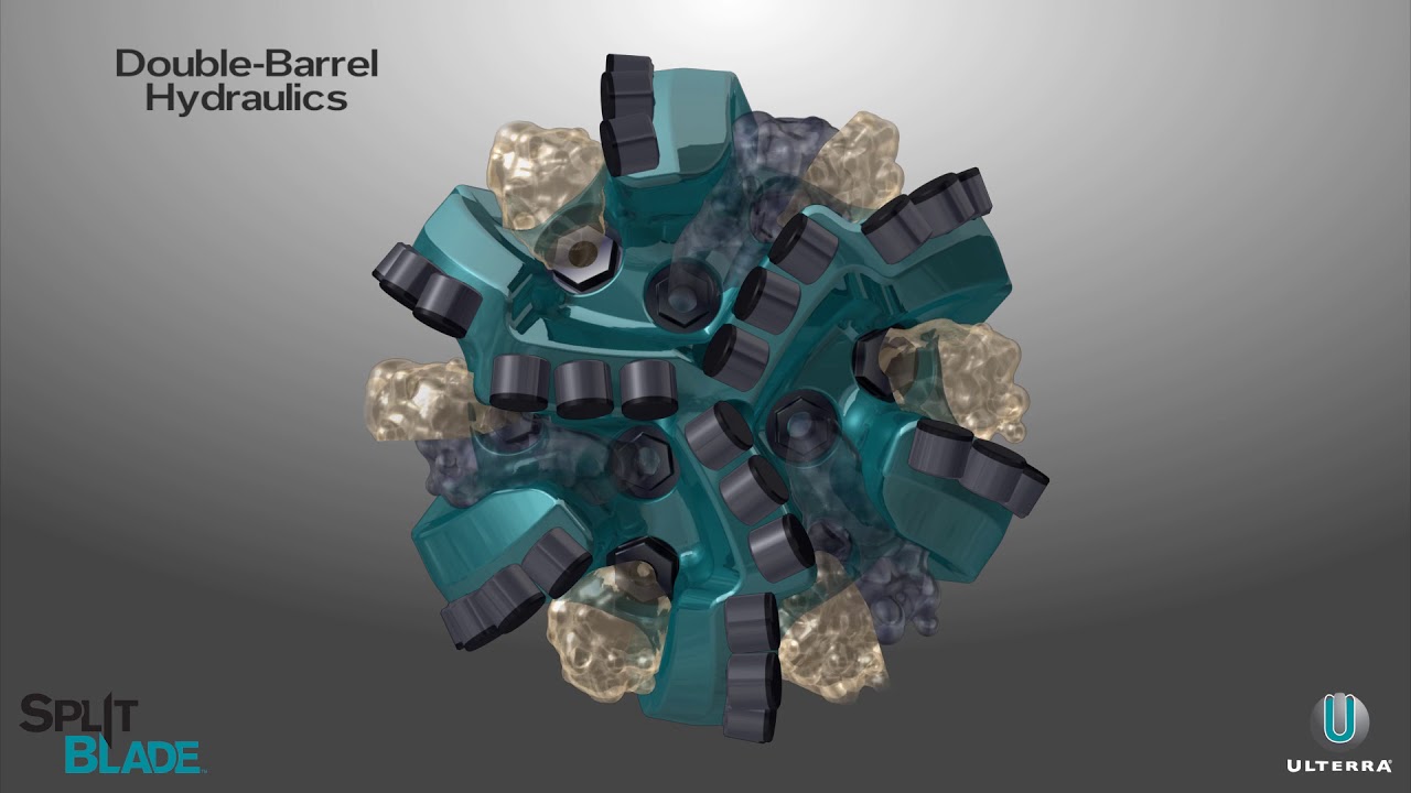 Ulterra's Split Blade Technology