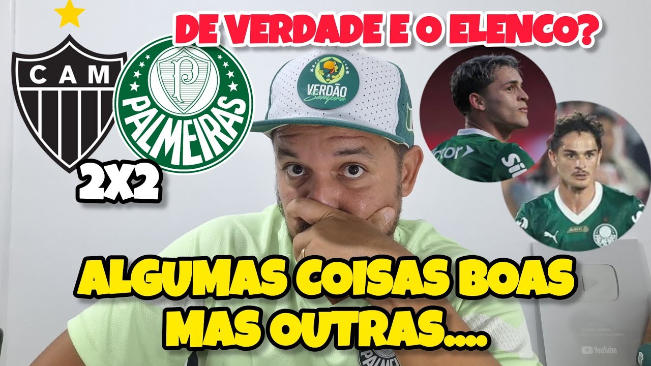 ❗🚨ALERTA DADO! CAM 2X2 PAL - ESTA CLARO ALGUMAS COISAS. TIME JOGOU MAS FALHOU DEMAIS E TEM MAIS!