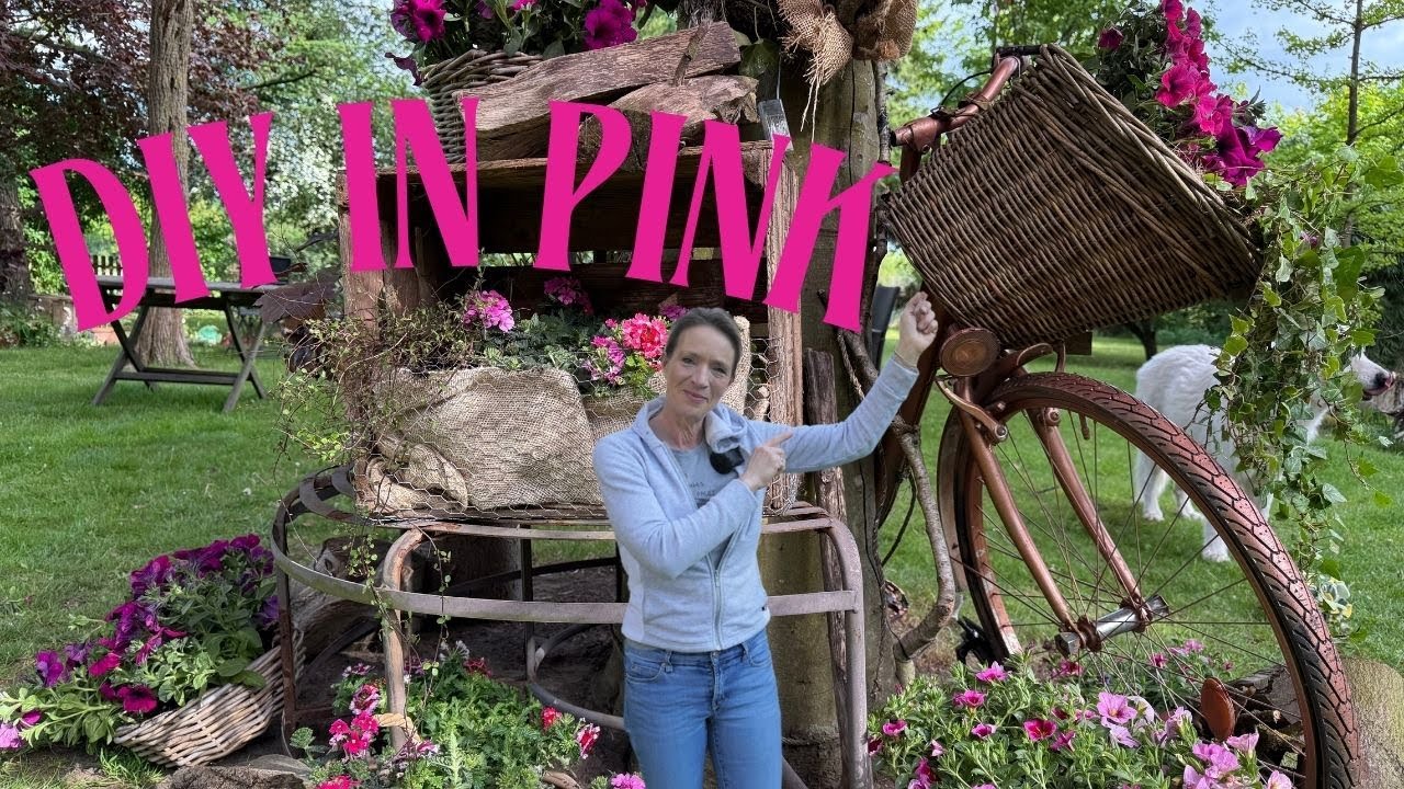 Ein Traum in Pink 🩷 DIY Sommerbepflanzung 🩷