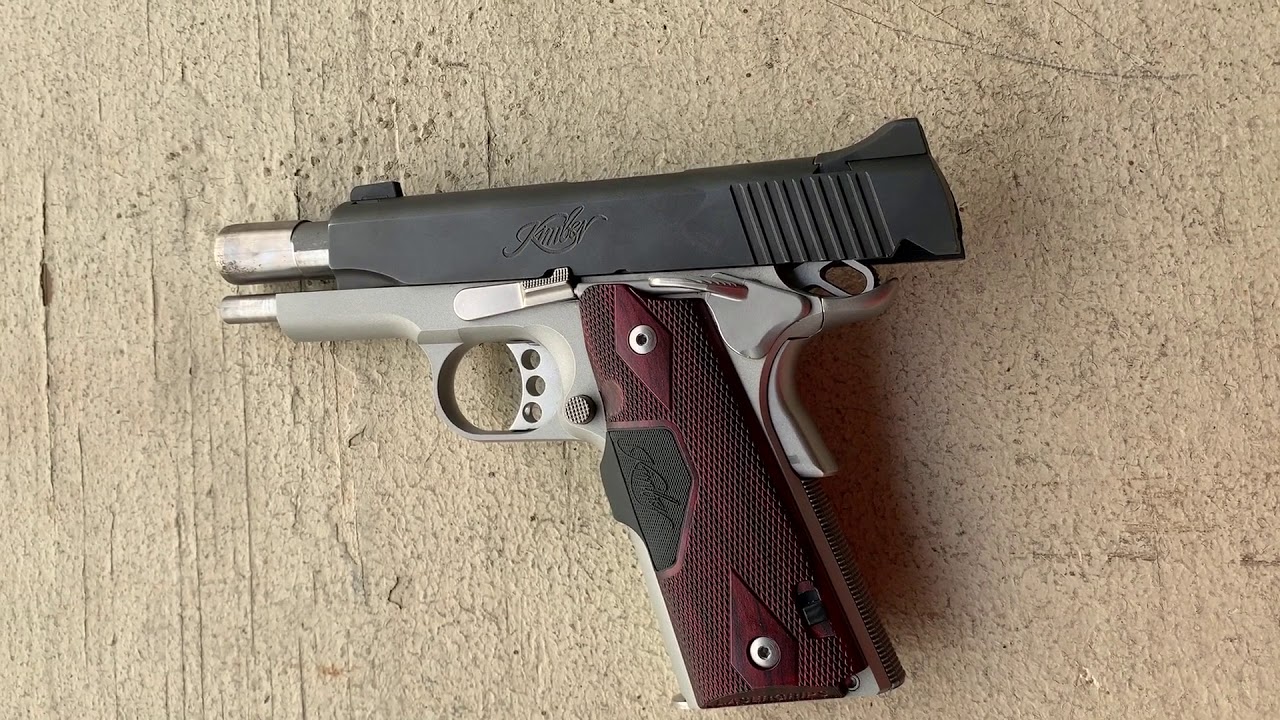 KIMBER PRO CRIMSON CARRY II 45 ACP With Laser 5 Shot REVIEW