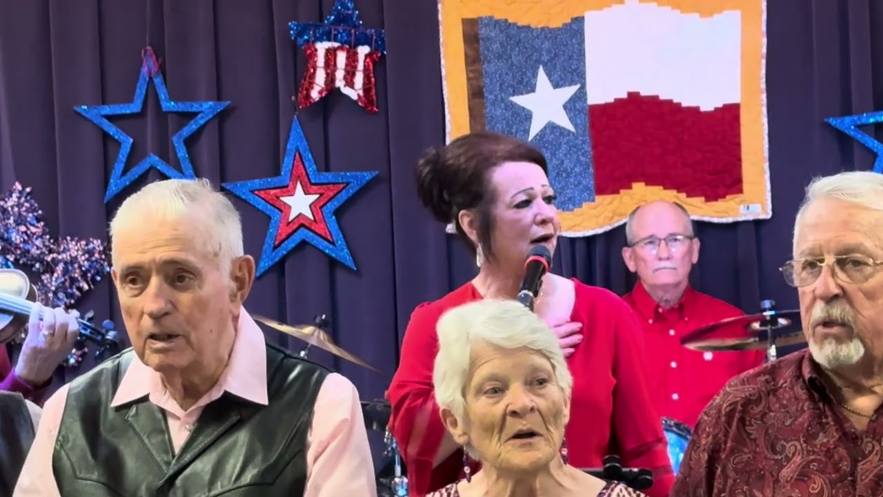 AMERICA THE BEAUTIFUL by Trish Harris with River Junction Band at the Zone 2-2-26. Tribute to VETS