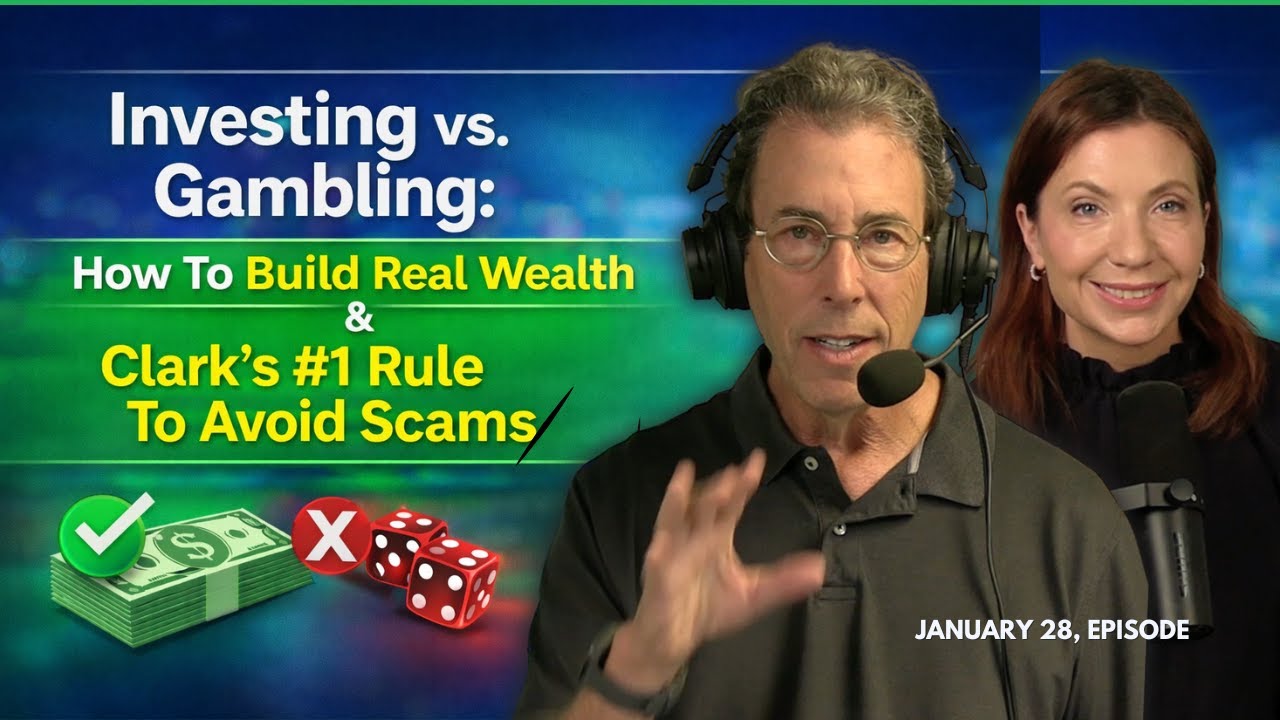 Full Show: Investing vs. Gambling: How To Build Real Wealth & Clark’s #1 Rule To Avoid Scams