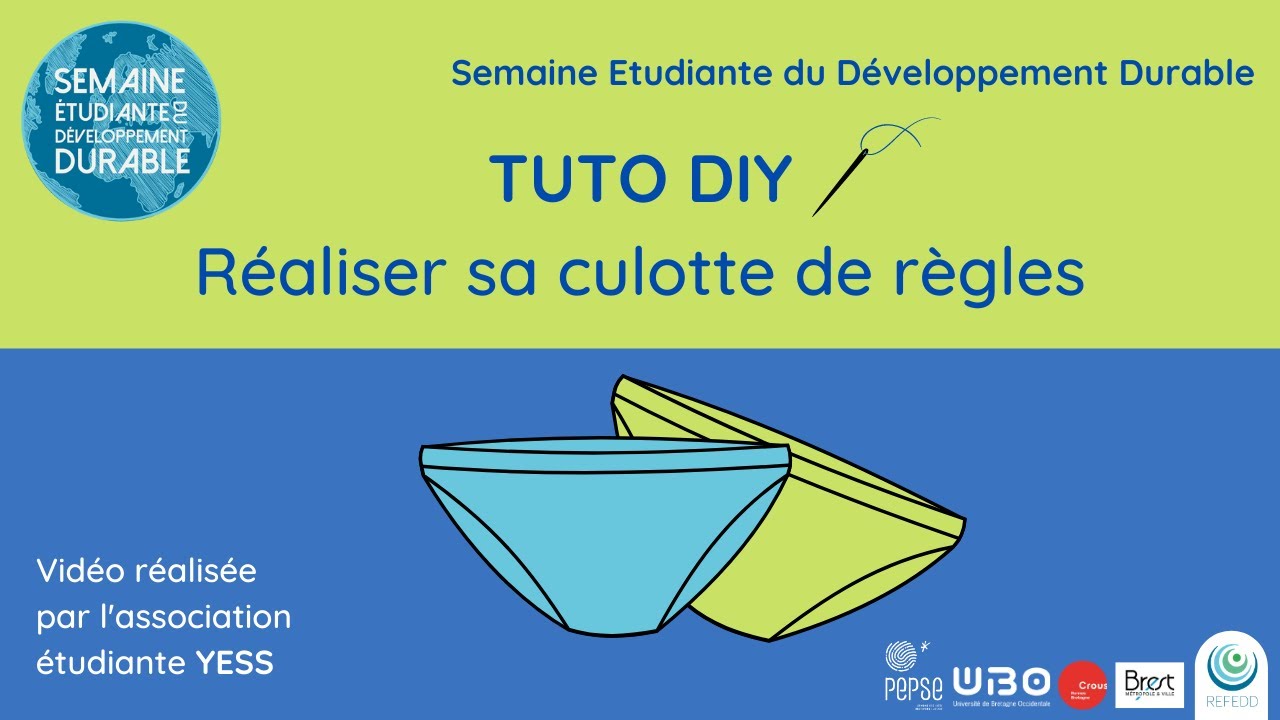 Tuto DIY : Culotte de r&egrave;gles