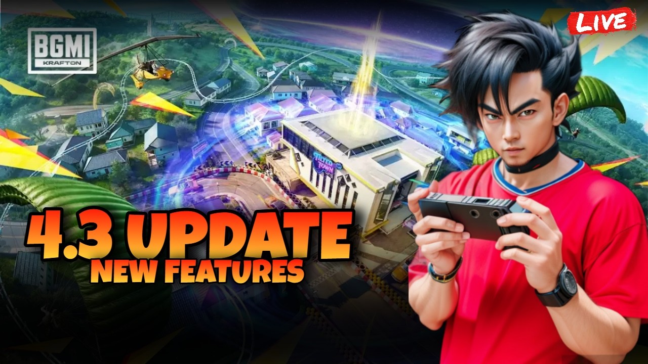 BGMI 4.3 UPDATE IS HERE  #BGMILIVE #shortlive #bgmilivestream #SYNRGYisLIVE