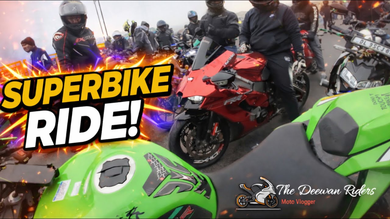 Sunday Morning Superbike Ride🏍️🥰 | Deewan Riders Vlog🔥 | SuperBike 🏍️🔉DragRace