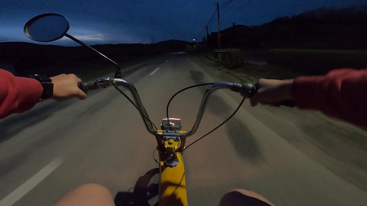 Night Rider Babetta 207 // Večerná jazda //víkend na čerstvom vzduchu