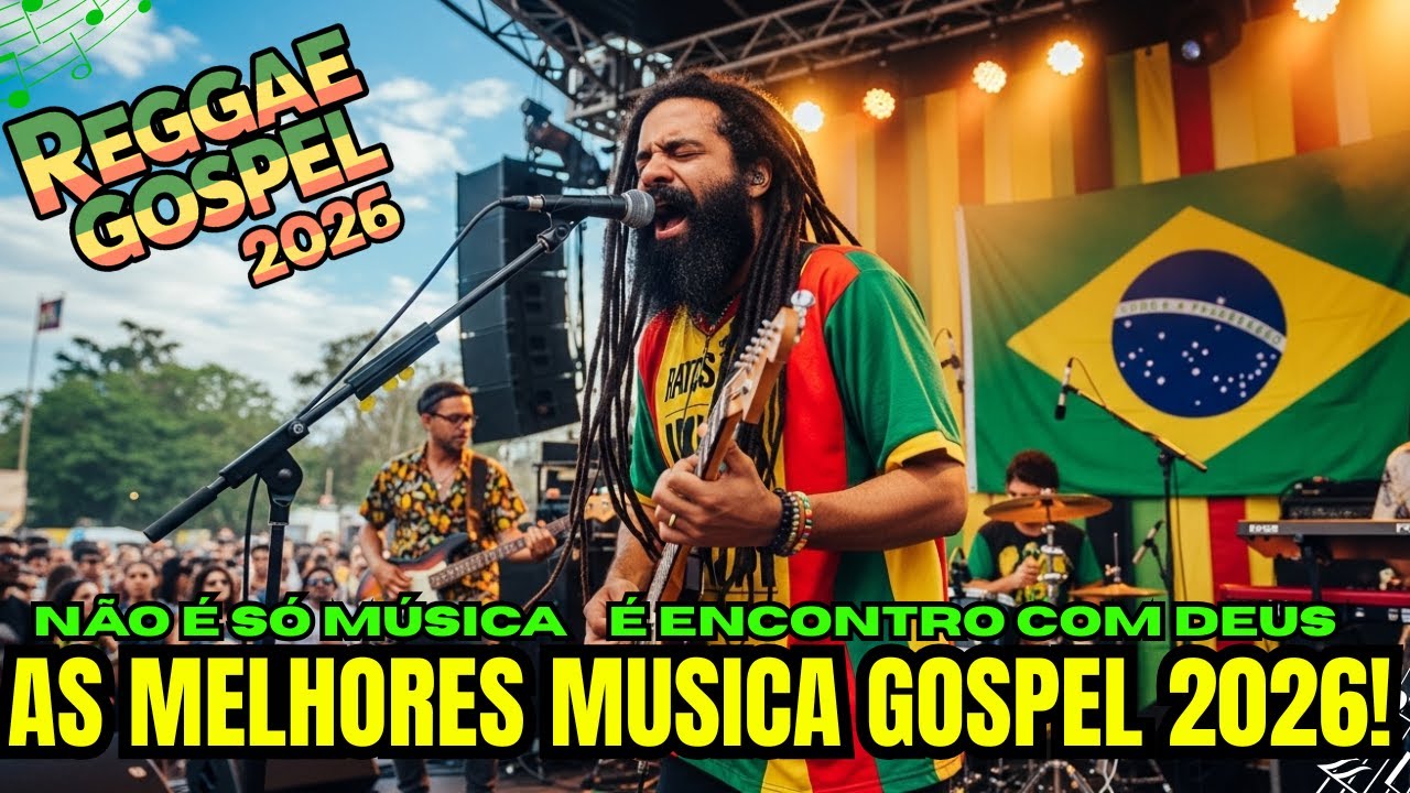 AS MELHORES CANÇÕES QUE VÃO TE FAZER CHORAR | SALMO 47 - O REI SUBIU | REGGAE GOSPEL 2026