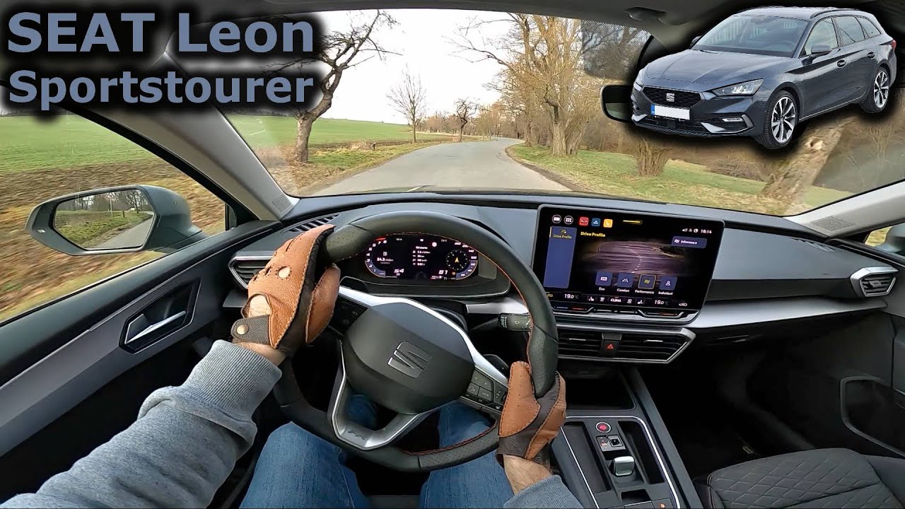 2025 SEAT Leon Sportstourer FR 1,5 eTSI DSG | POV driving