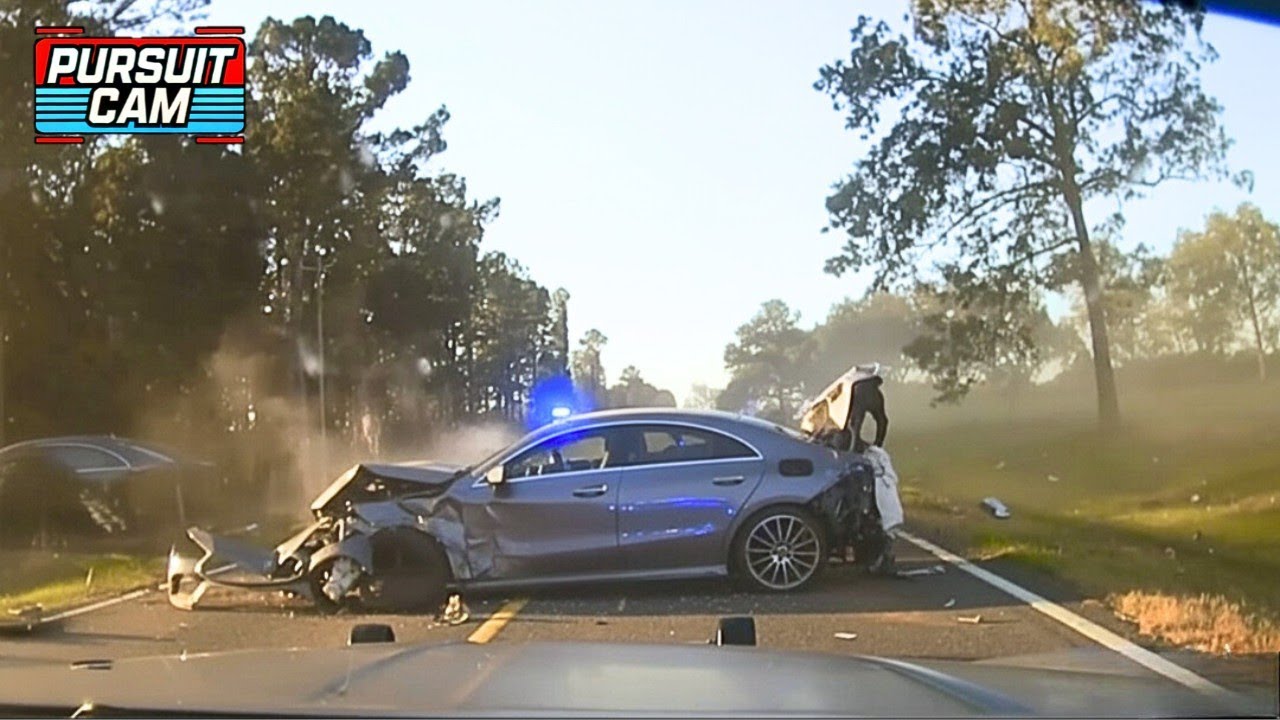 PIT Maneuvers With NO MERCY! (Best Police Chases of the Year) 