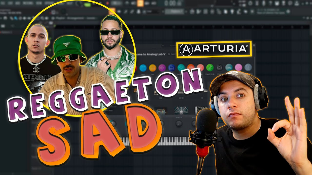 BEAT de REGGAETON SAD en FLSTUDIO 21!🎹🔥