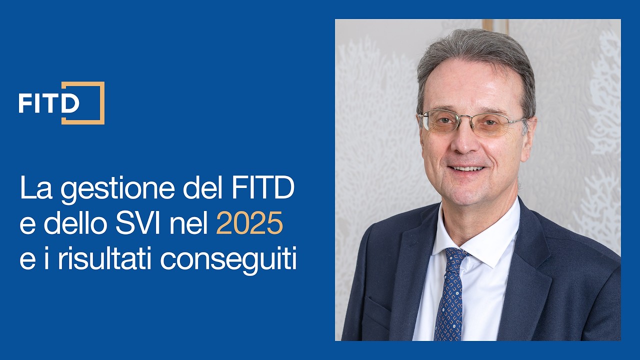 FITD - La gestione del FITD e dello Schema volontario di intervento nel 2025