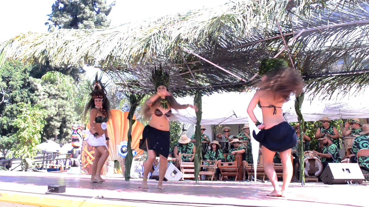 Vintage Tahitian Dance - ITO 2017   Sydney, Raquel & Samantha