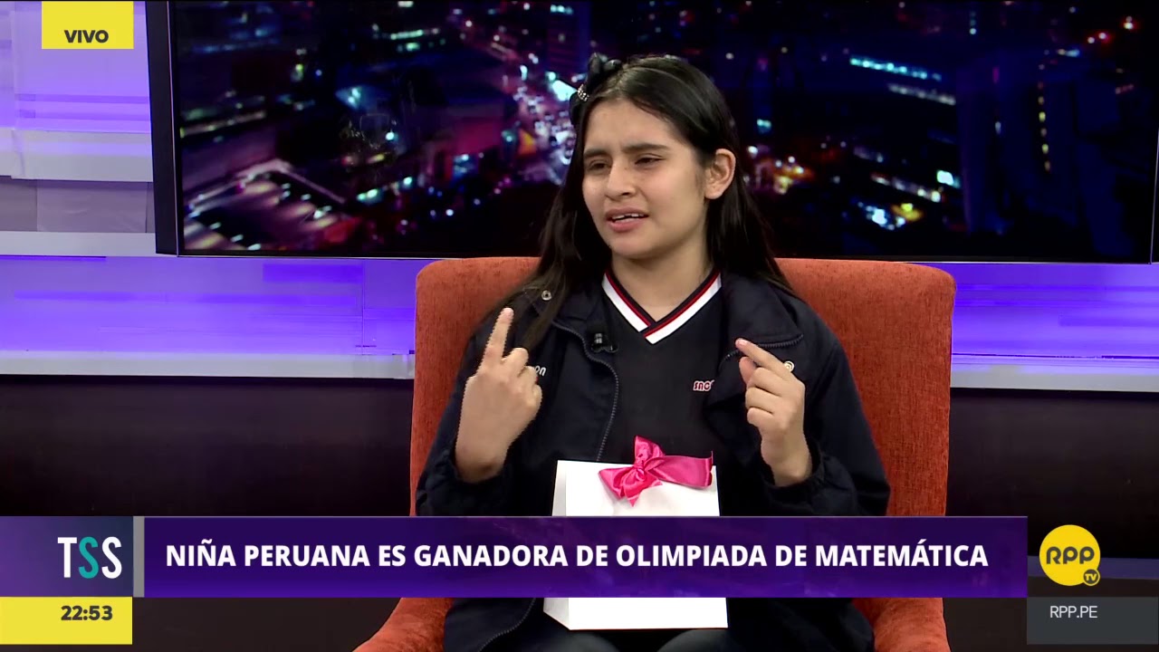 Todo Se Sabe │Mónica Martínez, ganadora de olimpiada de matemática