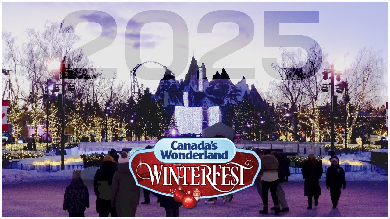 Пешеходная экскурсия по зимнему фестивалю Canada's Wonderland Winterfest 2025