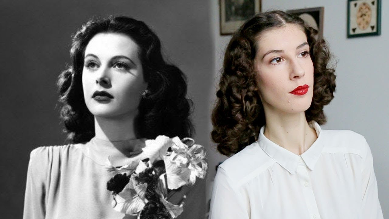 Tutorial na fryzurę Hedy Lamarr / Hedy Lamarr Hairstyle Tutorial [PL/ENG]