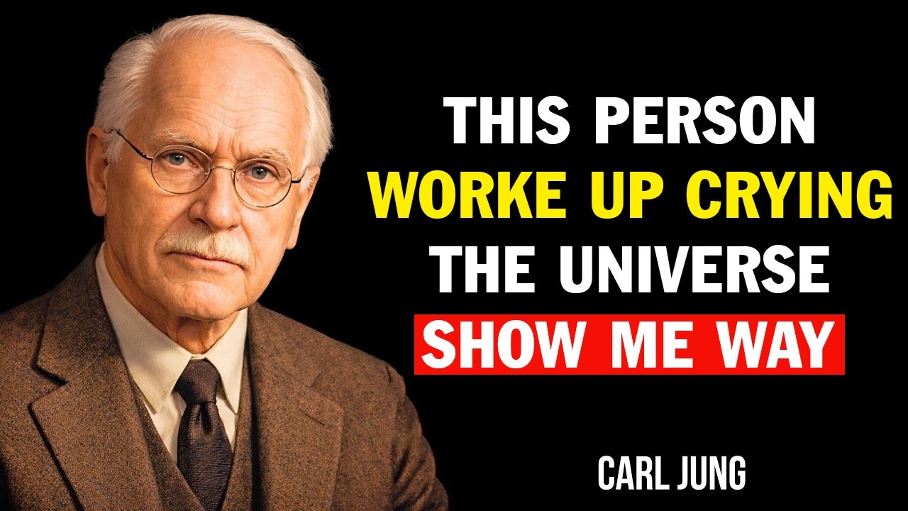 Carl Jung : This Person Woke Up Crying and the Universe Showed Me Why