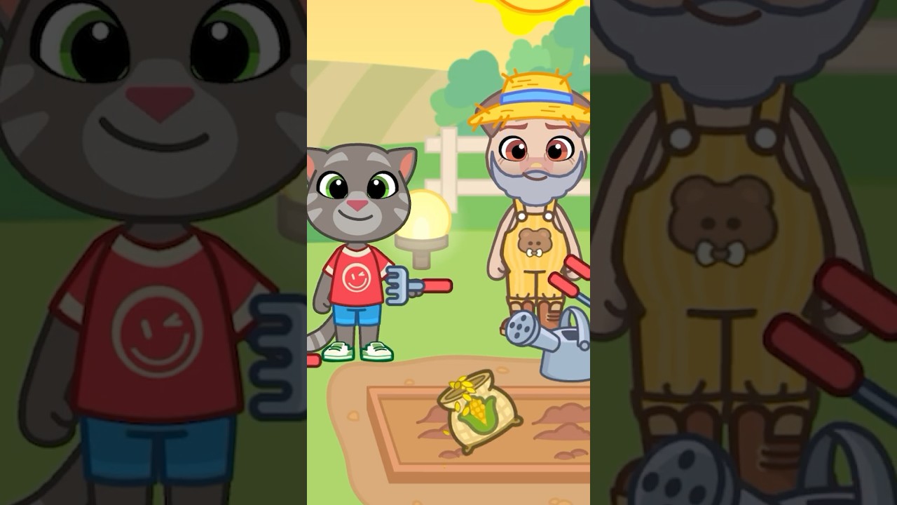 Let's Explore the Farm! 🧑&zwj;🌾🌽 #TalkingTomFriendsWorld