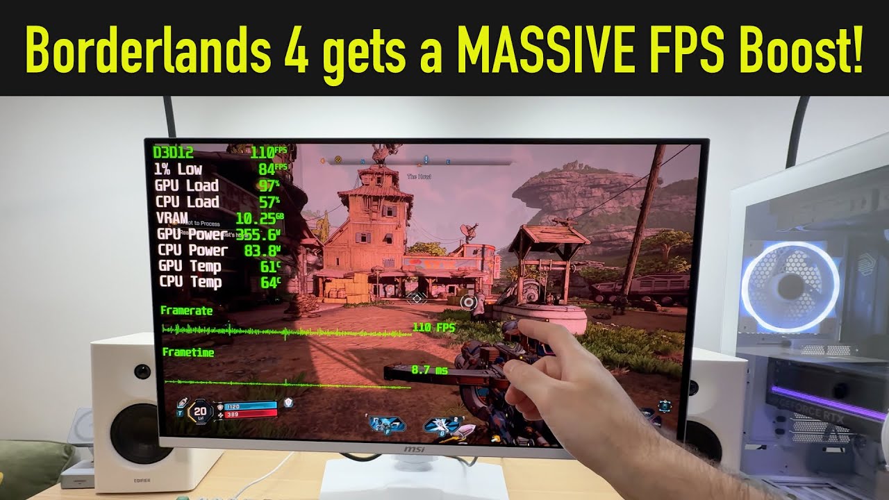 Unlock HUGE FPS in Borderlands 4