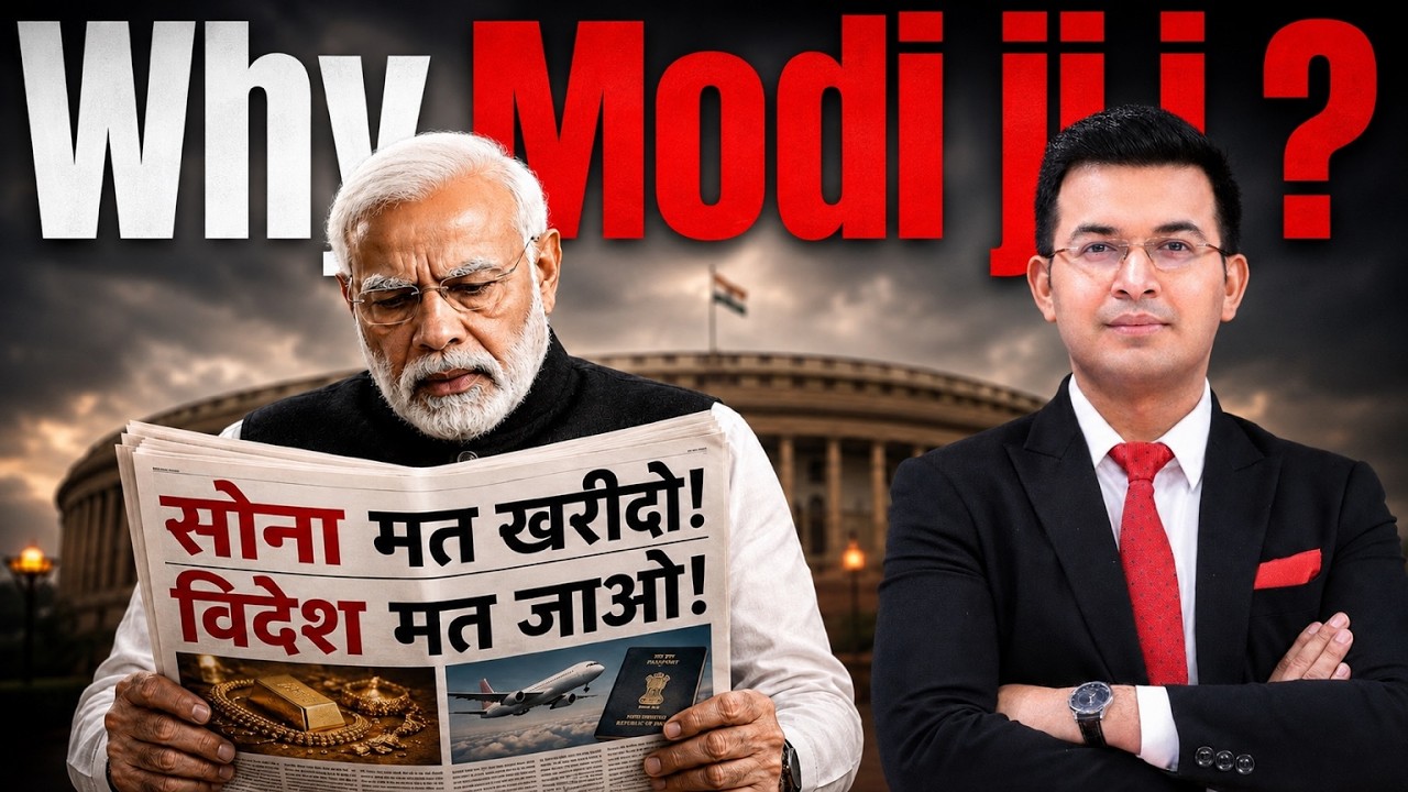 RBI Has Record Gold, But Why Is PM Modi Saying Don&rsquo;t Buy It? | What&rsquo;s Really Going On? | Shubhankar