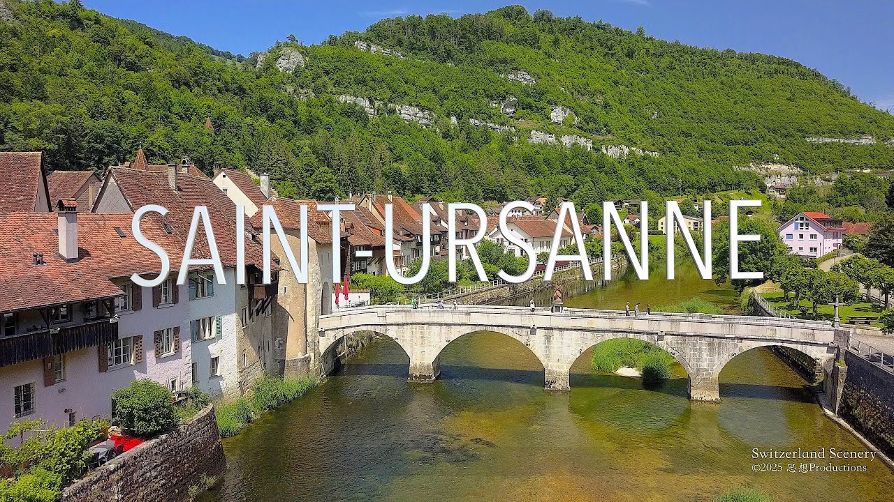 Saint-Ursanne Jura SWITZERLAND スイス