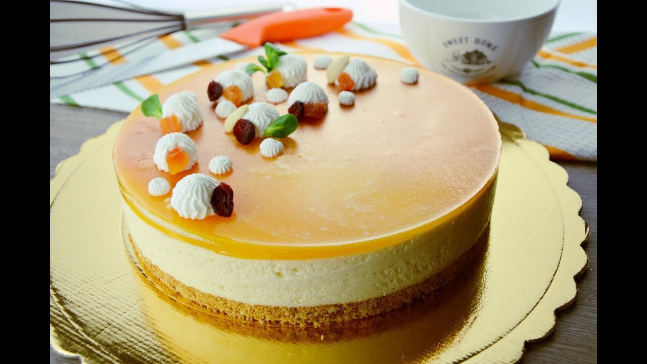 TORTA MOUSSE DE MANGA, linda e deliciosa torta de vitrine