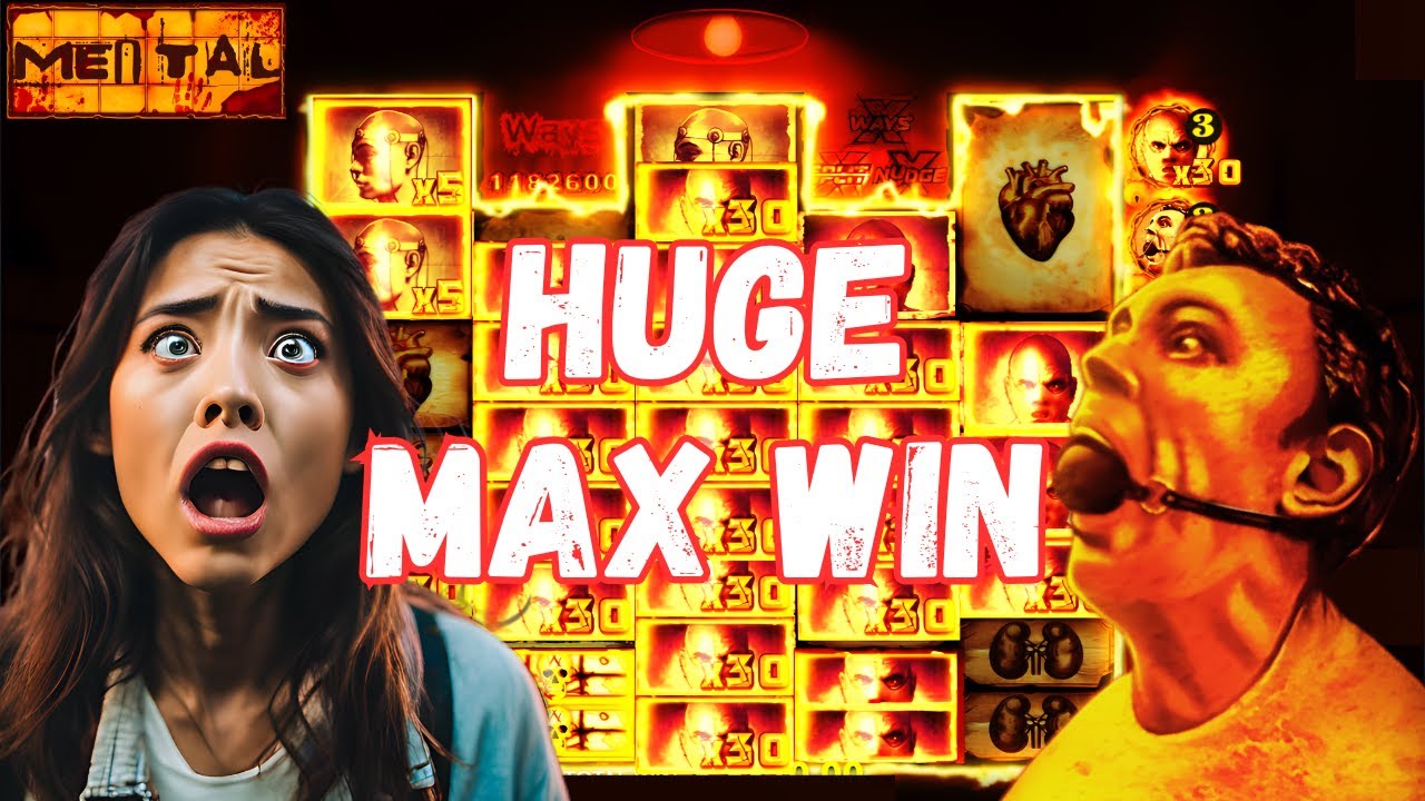 $4 MILLION MAX WIN ON MENTAL | Nolimit City Slots Biggest Wins