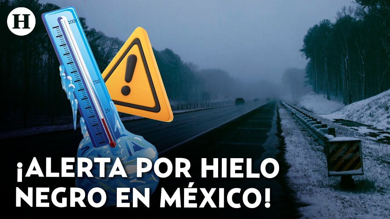 ¡No lo ves pero está ahí! ¿Qué es el hielo negro? El peligro invisible que traerá el Frente Frío 32