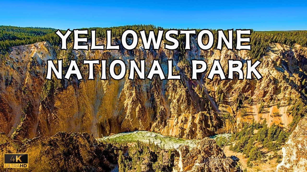 Yellowstone National Park, 4K UHD | Drone Footage