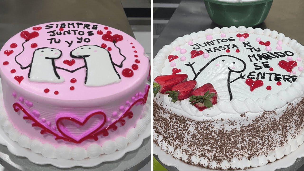 Como decorar pasteles de Lunch box cake | lunch box cake con chantilly | lunch box cake san Valentín